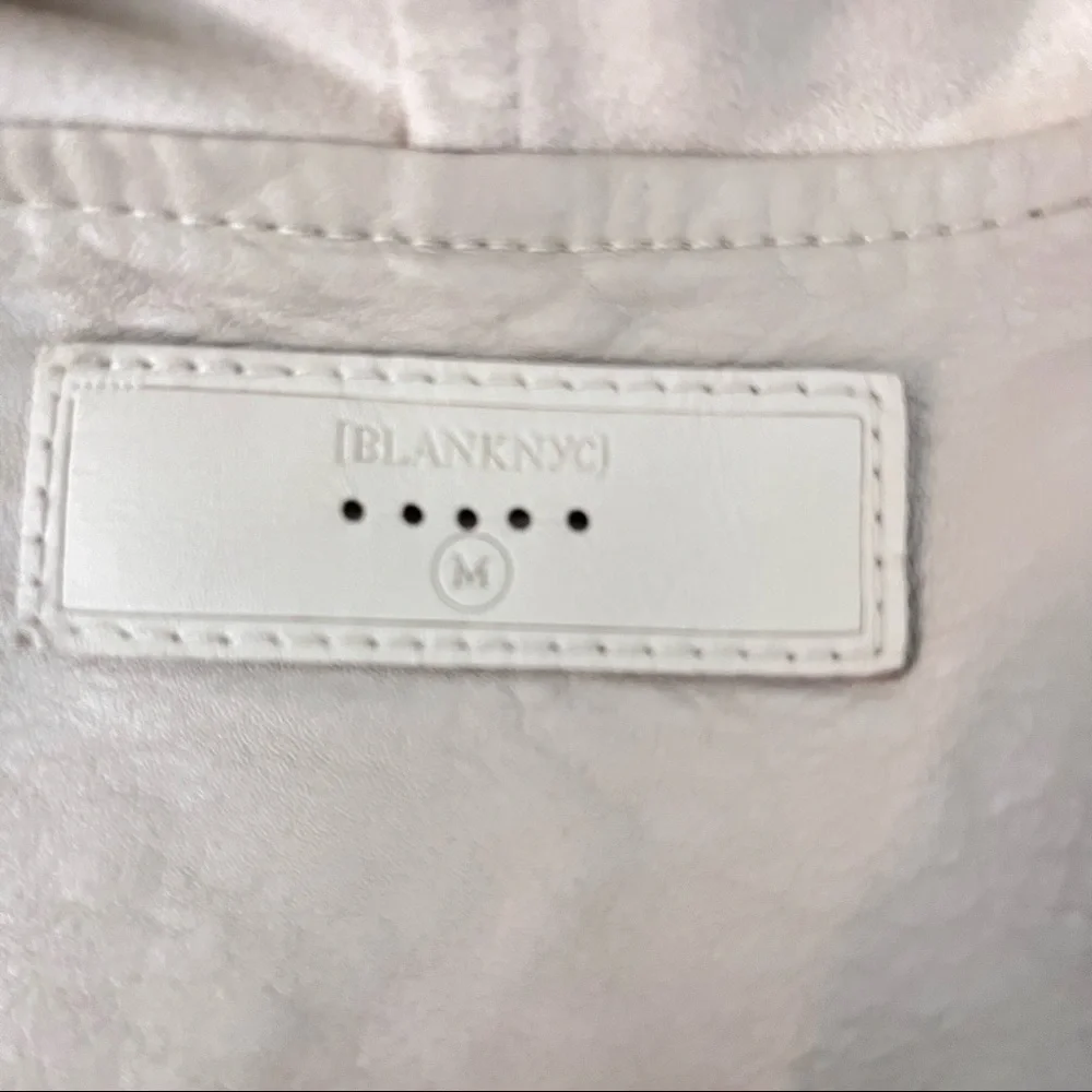 Blank NYC faux leather suede jacket size M - Picture 12 of 13